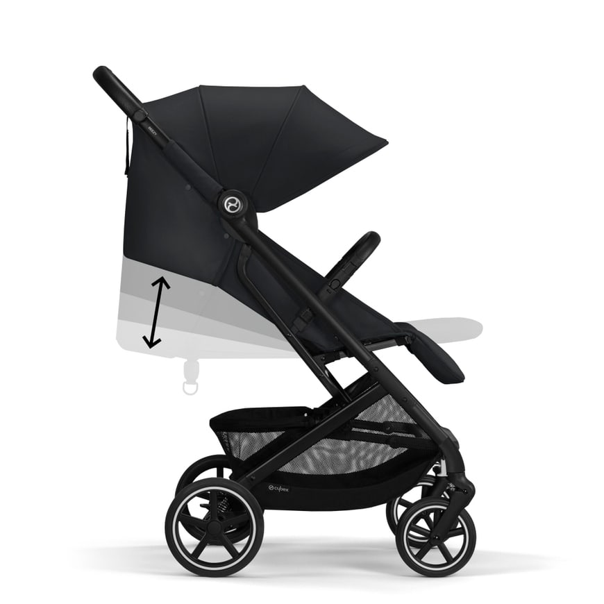 Cybex Buggy Kinderwagen Beezy Magic Black Liegeposition Allradfederung Korb B-Ware - 4063846450640