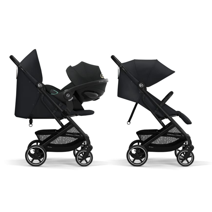 Cybex Buggy Kinderwagen Beezy Magic Black Liegeposition Allradfederung Korb B-Ware - 4063846450640
