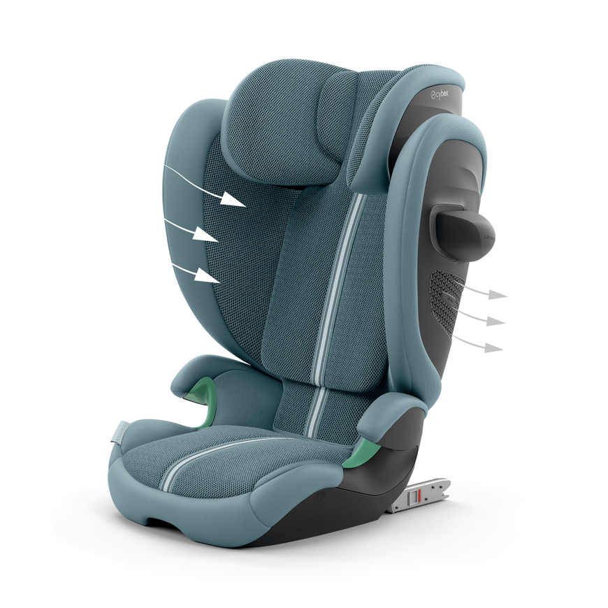 Cybex Autositz Solution G2 I Size Plus Kinderautositz Autokindersitz Stormy Blue B-Ware - 4063846470266