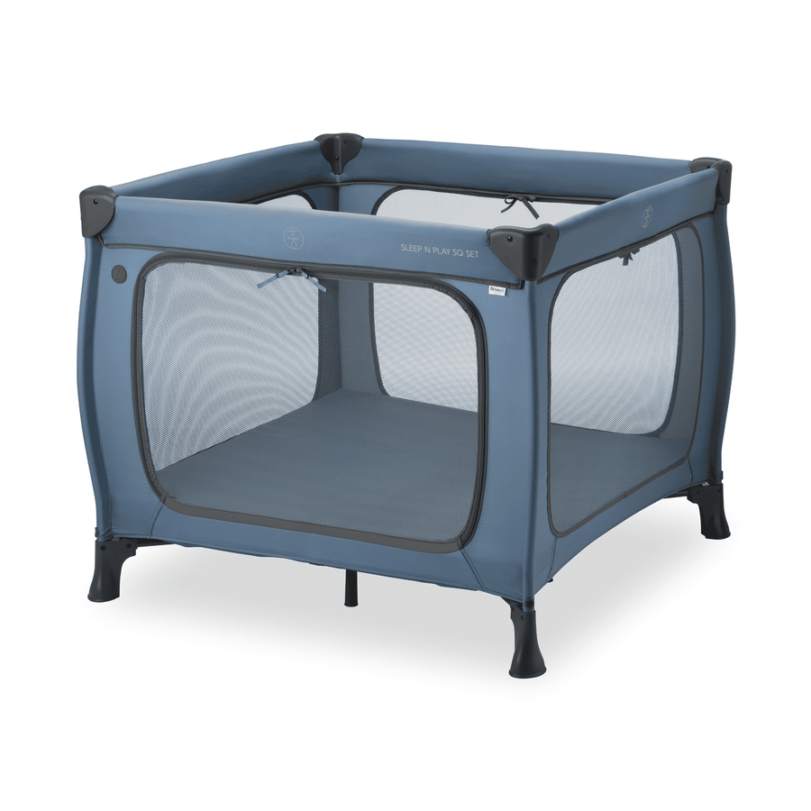 Hauck Reisebett Laufstall Babybett Sleep N Play Sq Dark Blue Matratze Transport B-Ware - 4007923606728