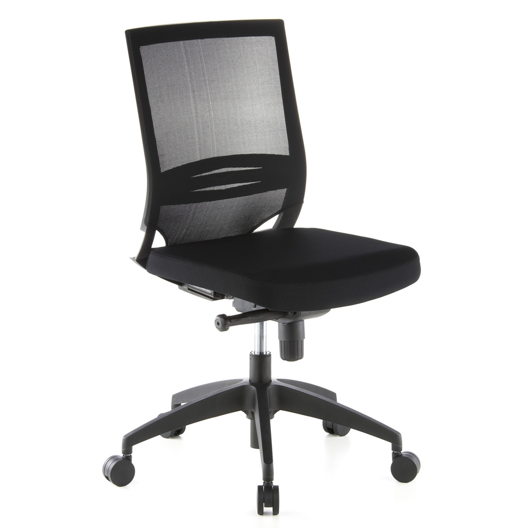 Hjh Office Bürostuhl Chefsessel Drehstuhl Porto Eco Netz Schwarz Siehe Text B-Ware - 4260182536261