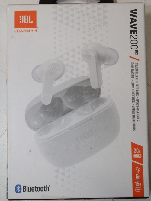 Jbl Wave 200 Tws Handy In Ear Headset Kopfhörer Bluetooth Stereo Weiß B-Ware - 6925281988431