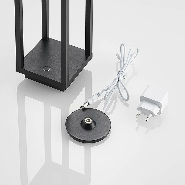 Lucande Mirina Led Außenlaterne Laterne Lampe Leuchte Usb Touchdimmer Schwarz B-Ware - 4251096599503