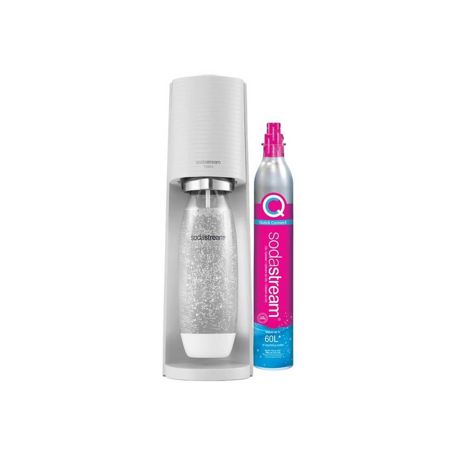 Soda Stream Terra Standard Pack Wassersprudler Sprudelmaschine Weiß B-Ware - 7290113764019
