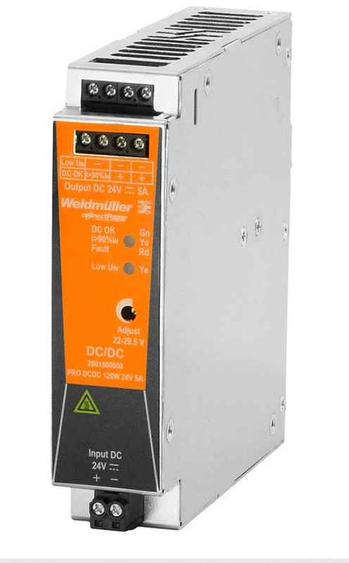 Weidmüller Pro Dcdc 120 W 24 V 5 A Dc/Dc Wandler Netzteil 24 V 5 A Ausgang 1 St  B-Ware - 4050118383836