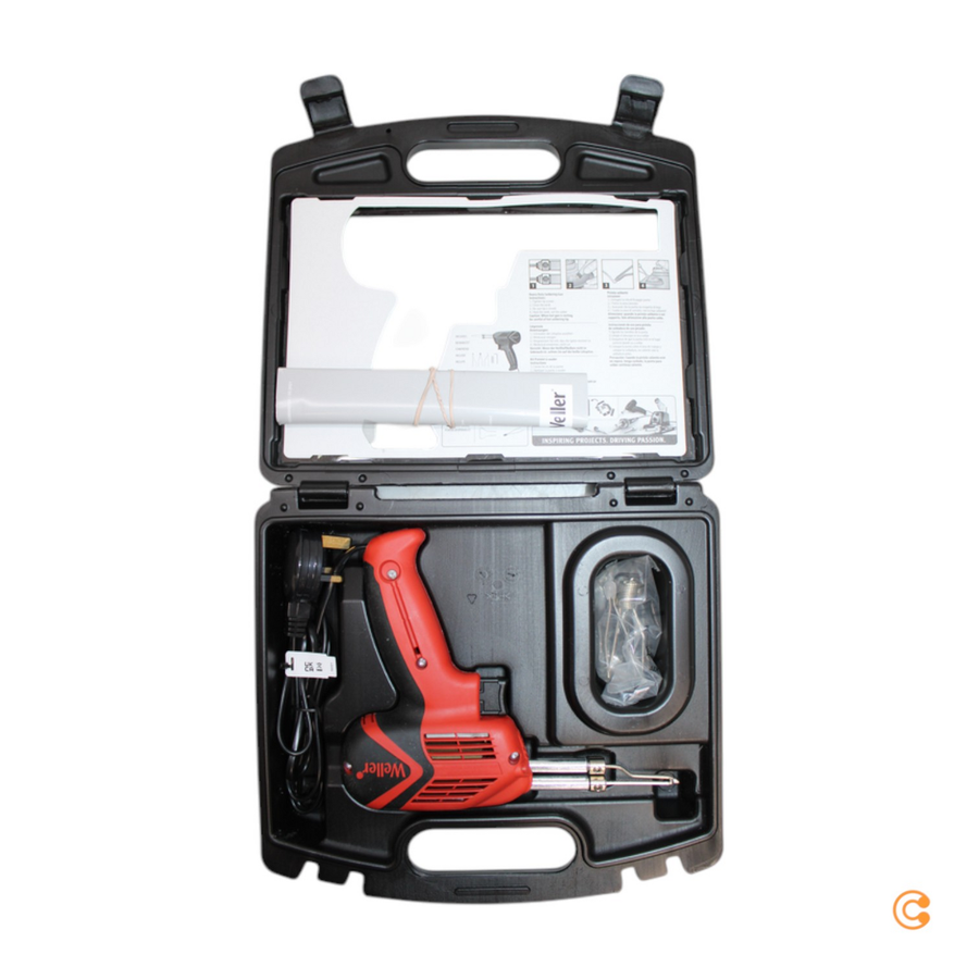 Weller Wlg9400 K23 G Lötpistole 230 V 140 W Meißelform Glättspitze Siehe Text/Foto B-Ware - 4003019445097